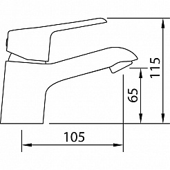 Clever Смеситель для раковины S12 ELEGANCE C1 SC 99500 – фотография-2